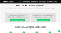 Desktop Screenshot of likvidacevozu.cz